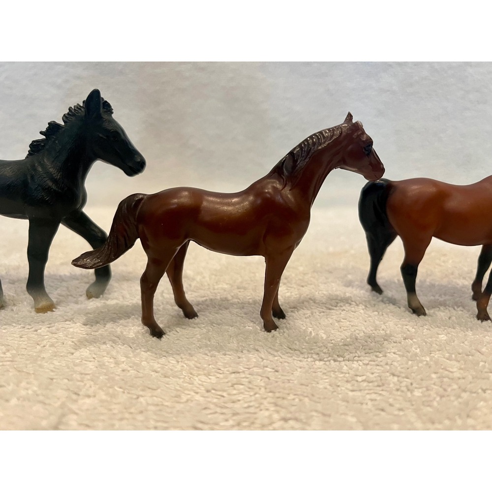 VTG Breyer & Schleich Miniature Horse Lot  Breyer 1975 Schleich‎ Germany 2004